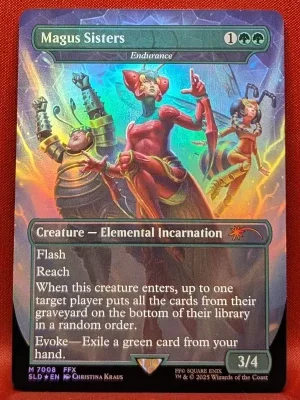 FOIL Magus Sisters (Endurance) from Secret Lair Drop Series Magic the Gathering Proxy