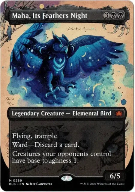 Maha Its Feathers Night Ext Magic the Gathering Proxy