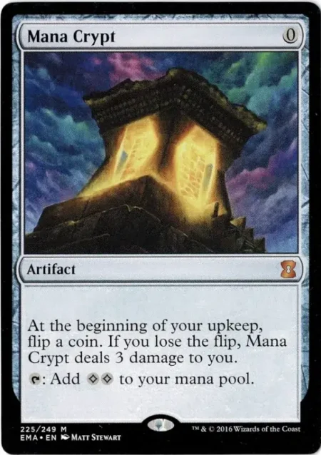 Mana Crypt EM Magic the Gathering Proxy