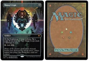 Mana Crypt (Borderless) from Special Guests Magic the Gathering Proxy