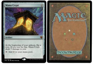 Mana Crypt from Vintage Masters Magic the Gathering Proxy