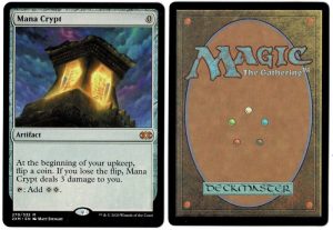 Mana Crypt from Double Masters Magic the Gathering Proxy