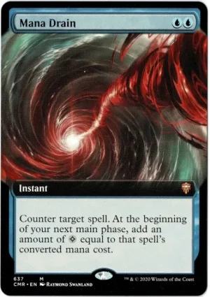 Mana Drain Ext Art 1 Magic the Gathering Proxy