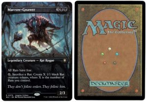 Marrow-Gnawer (Borderless) from Commander: Bloomburrow Magic the Gathering Proxy