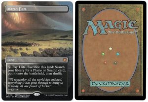 Marsh Flats (Borderless) from Special Guests Magic the Gathering Proxy
