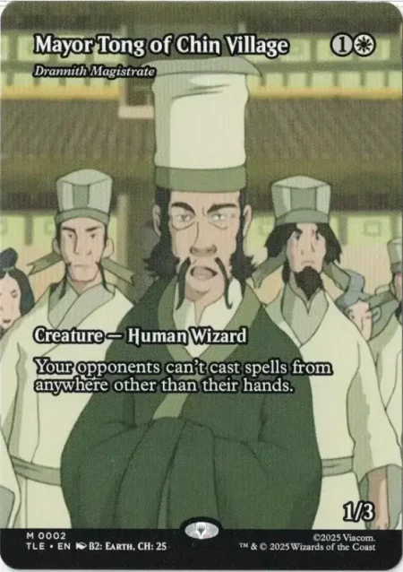 Mayor Tong Of Chin Village Magic the Gathering Proxy