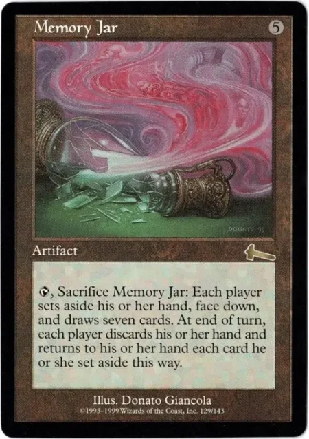 Memory Jar Magic the Gathering Proxy