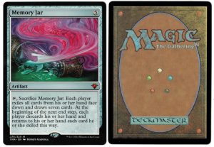 Memory Jar from Vintage Masters Magic the Gathering Proxy