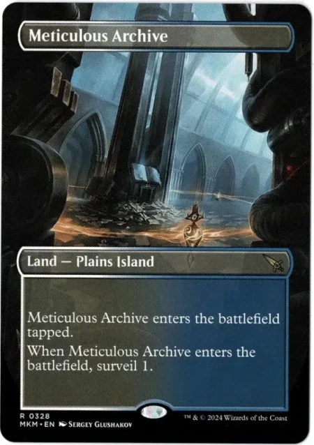 Meticulous Archive Magic the Gathering Proxy
