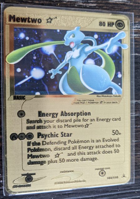 Pokemon Card Metal Replica