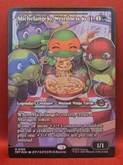 Michelangelo Weirdness To 11 Foil Magic the Gathering Proxy