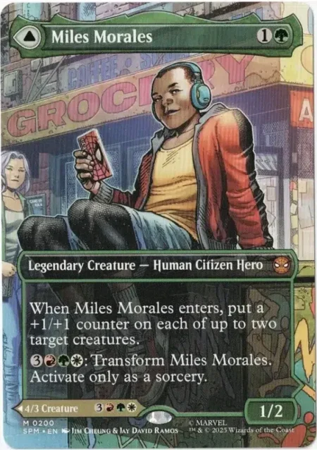Mile Morales 200 Magic the Gathering Proxy