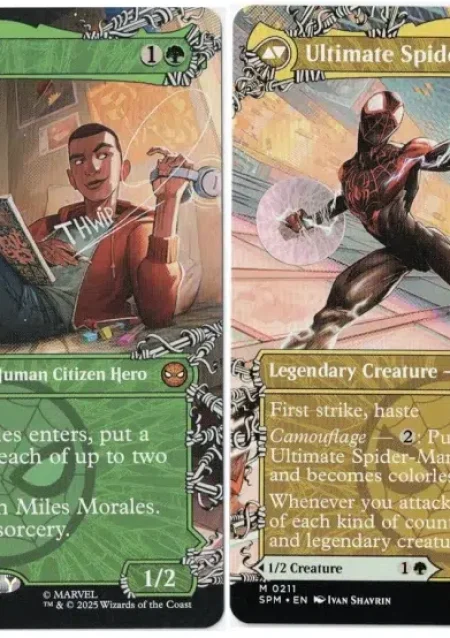 Miles Morales Ultimate Spider Man Magic the Gathering Proxy