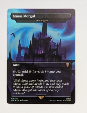 FOIL Minas Morgul (Cabal Coffers) from Commander: The Lord of the Rings: Tales of Middle-earth Proxy