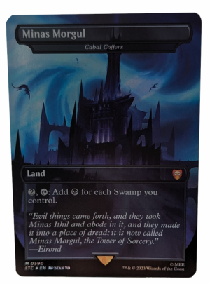 SURGE FOIL Minas Morgul - Cabal Coffers from Commander: The Lord of the Rings: Tales of Middle-earth Proxy