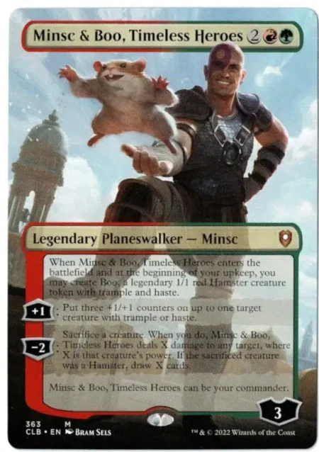Minsc And Boo Magic the Gathering Proxy