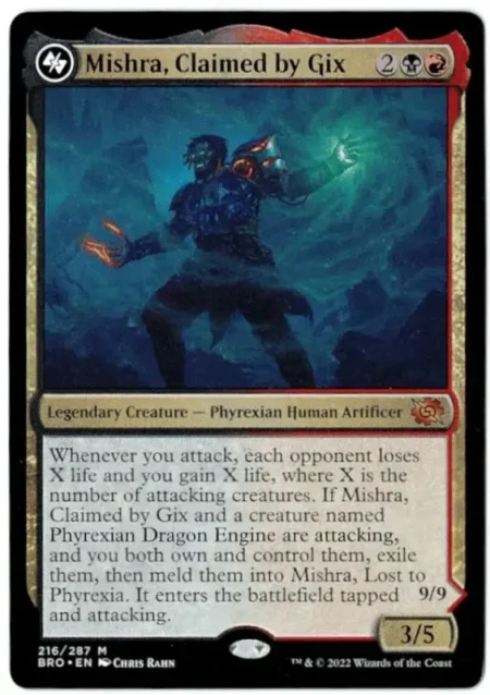 Mishra Claimed By Gix Magic the Gathering Proxy