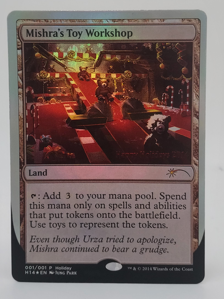 FOIL Mishra’s Toy Workshop from Special Occasion Promo Magic the Gathering  MTG Proxy Foil