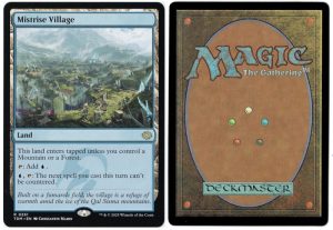 Mistrise Village from Tarkir: Dragonstorm Magic the Gathering Proxy
