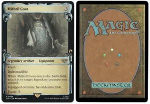 Mithril Coat (Showcase Scrolls) from Universes Beyond: The Lord of the Rings: Tales of Middle-earth Magic the Gathering Proxy