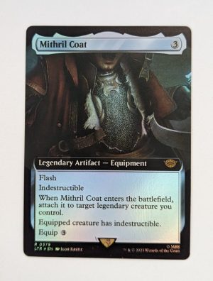 FOIL Mithril Coat from Universes Beyond: The Lord of the Rings: Tales of Middle-earth Proxy