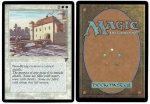 Moat from Legends Magic the Gathering Proxy