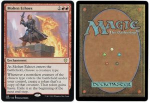 Molten Echoes from Commander: Innistrad: Crimson Vow  Magic the Gathering Proxy