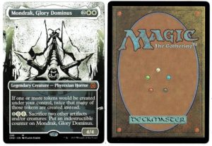 Mondrak, Glory Dominus (Showcase) from Phyrexia: All Will Be One Magic the Gathering Proxy