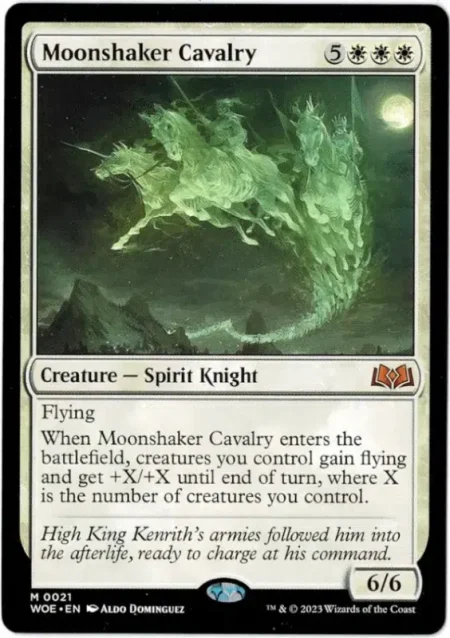 Moonshaker Cavalry Magic the Gathering Proxy