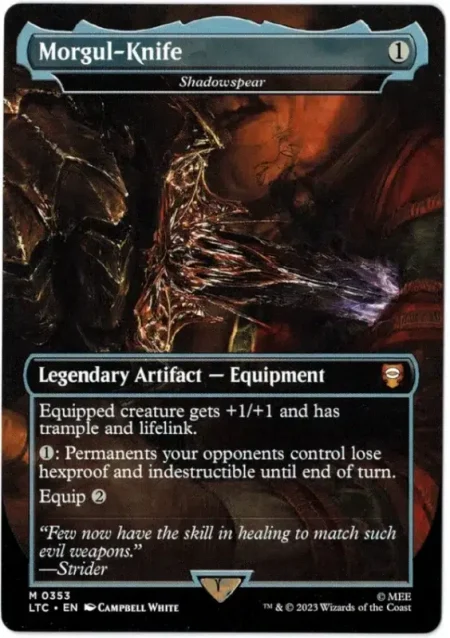Morgul Knife Magic the Gathering Proxy
