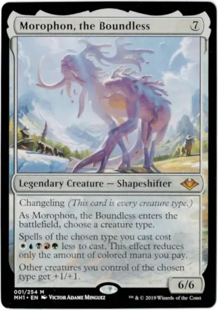 Morophon The Boundless 2 Magic the Gathering Proxy