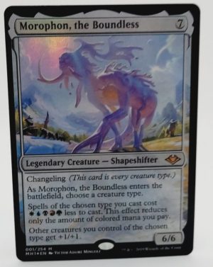 FOIL Morophon, the Boundless from Modern Horizons Proxy