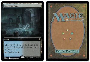 Morphic Pool (Extended Art) from Commander: Battle for Baldur's Gate Magic the Gathering Proxy