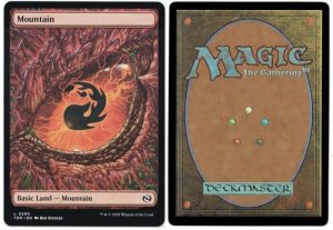 Mountain from Tarkir: Dragonstorm Magic the Gathering Proxy