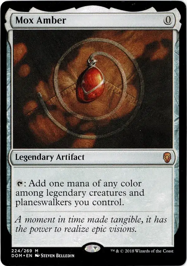 Mox Amber Magic the Gathering Proxy
