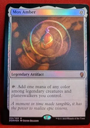 Mox Amber Magic the Gathering MtG proxy card