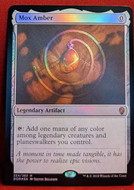 Mox Amber Magic the Gathering MtG proxy card