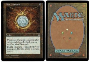 Mox Diamond from Stronghold Magic the Gathering Proxy