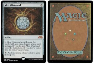 Mox Diamond from Tempest Remastered Magic the Gathering Proxy