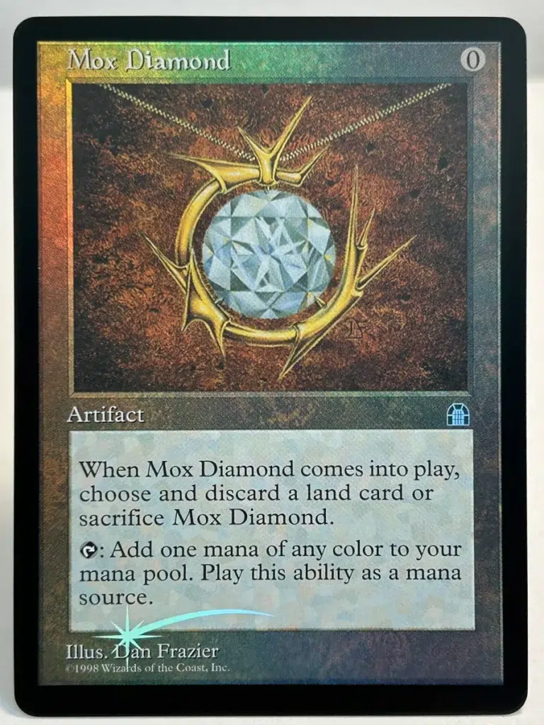 Mox Diamond from Tempest Remastered Magic the Gathering Proxy