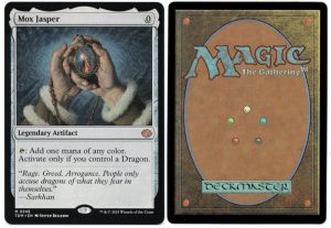 Mox Jasper from Tarkir: Dragonstorm Magic the Gathering Proxy