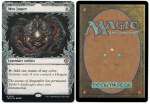 Mox Jasper (Showcase) from Tarkir: Dragonstorm Magic the Gathering Proxy