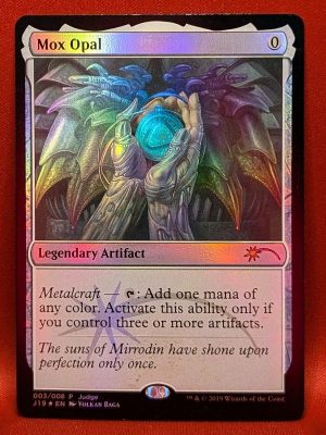 FOIL Mox Opal from Judge Gift Promo 2019 Magic the Gathering Proxy