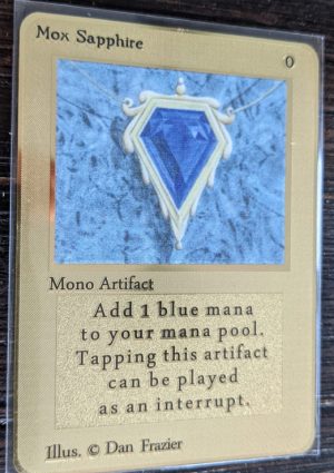 Magic the Gathering Metal Card Replica