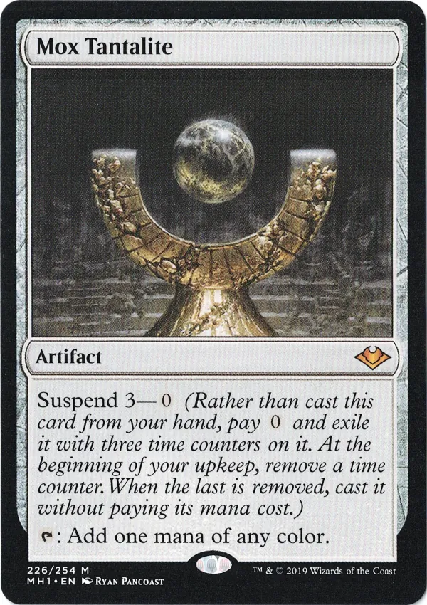 Mox Tantalite from Modern Horizons Magic the Gathering Proxy