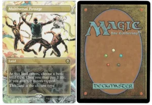 Multiversal Passage (Borderless) from Marvel's Spider-Man Magic the Gathering Proxy