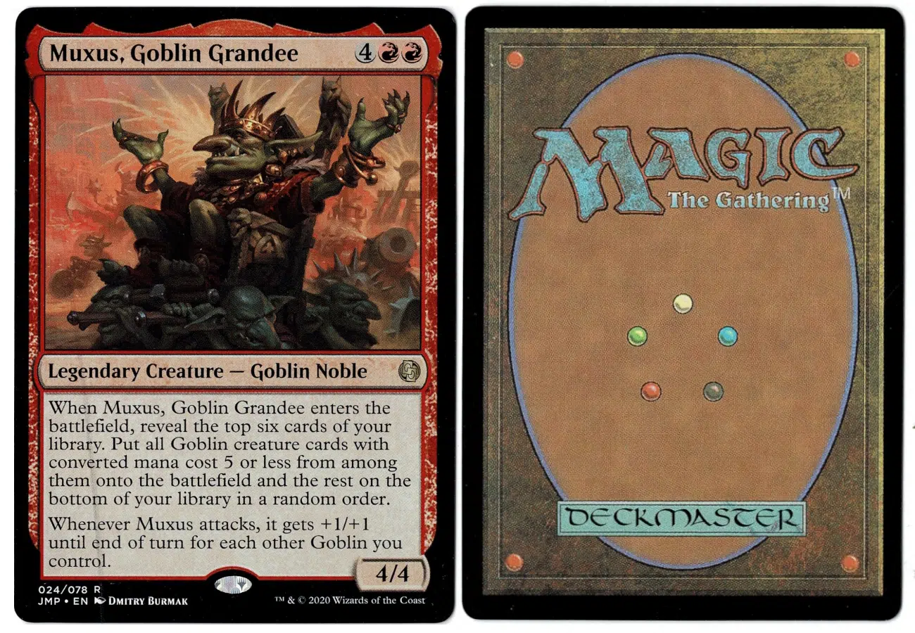 Muxus, Goblin Grandee Magic the Gathering Proxy