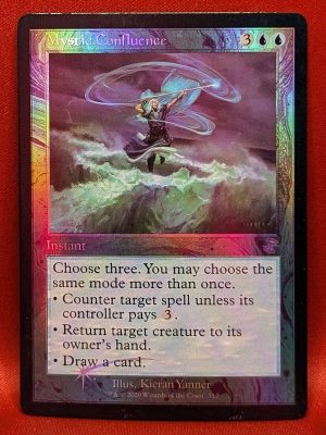 FOIL Mystic Confluence from Time Spiral: Remastered Magic the Gathering Proxy