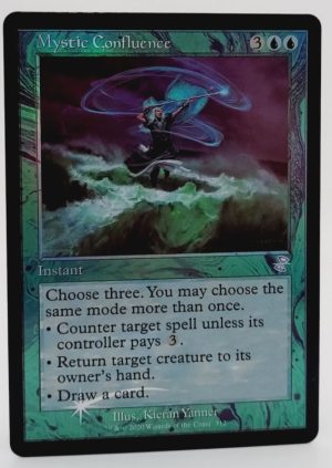 FOIL Mystic Confluence from Time Spiral: Remastered Proxy