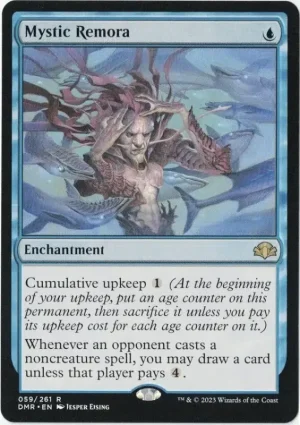 Mystic Remora Dmr Magic the Gathering Proxy